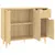 Produktbild 6 för Skänk sonoma-ek 90x30x72 cm spånskiva