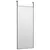 Produktbild 3 för Dörrspegel svart 40x100 cm glas och aluminium