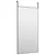 Produktbild 3 för Dörrspegel svart 50x100 cm glas och aluminium