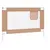 Produktbild 5 för Sängskena för barn taupe 90x25 cm tyg