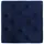 Pall marinblå 60x60x36 cm sammet