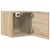 Produktbild 8 för Väggmonterade tv-skåp 4 st sonoma-ek 30,5x30x30 cm
