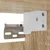 Produktbild 9 för Väggmonterade tv-skåp 4 st sonoma-ek 30,5x30x30 cm