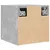 Produktbild 6 för Väggmonterade TV-skåp 4 st betonggrå 30,5x30x30 cm
