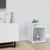 Produktbild 7 för Tv-bänk vit 37x35x37 cm konstruerat trä