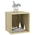 Produktbild 5 för TV-bänk sonoma-ek 37x35x37 cm konstruerat trä