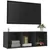 Produktbild 3 för TV-bänk grå 107x35x37 cm konstruerat trä