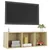 Produktbild 3 för TV-bänk sonoma-ek 107x35x37 cm konstruerat trä