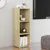 Produktbild 4 för TV-bänk sonoma-ek 107x35x37 cm konstruerat trä