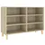 Produktbild 2 för Skänk sonoma-ek 103,5x35x70 cm konstruerat trä