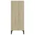 Produktbild 5 för Skänk sonoma-ek 57x35x90 cm spånskiva