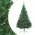 Produktbild 2 för Halv plastgran med fot grön 240 cm PVC