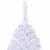 Produktbild 7 för Halv plastgran med fot vit 180 cm PVC