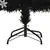 Produktbild 8 för Julgran med LED-snöflingor svart 150 cm fiberoptik