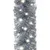 Produktbild 6 för Julgirlang med LED-lampor 10 m silver