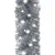 Produktbild 6 för Julgirlang med LED-lampor 20 m silver