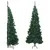 Produktbild 2 för Plastgran för hörn grön 240 cm PVC