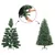 Produktbild 6 för Plastgran med snö grön 120 cm PVC&PE