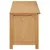 Produktbild 3 för Skohylla 114x37x45 cm massiv ek