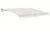 Produktbild 2 för Automatisk markis med vindsensor & LED 300x250 cm gräddvit