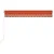 Produktbild 3 för Markis manuellt infällbar 400x350 cm orange och brun
