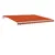 Produktbild 2 för Markis automatiskt infällbar 450x350 cm orange och brun