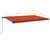 Produktbild 7 för Markis manuellt infällbar 500x350 cm orange/brun