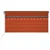 Produktbild 3 för Manuell infällbar markis med rullgardin LED 3x2,5m orange/brun  