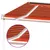 Produktbild 6 för Automatisk markis med vindsensor & LED 300x250 cm orange/brun