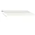Produktbild 4 för Markis manuellt infällbar med LED 400x300 cm gräddvit