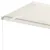 Produktbild 7 för Fristående markis manuellt infällbar 600x350 cm gräddvit