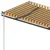Produktbild 6 för Fristående markis manuell 450x300 cm gul/vit