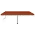 Produktbild 3 för Fristående markis manuell 500x300 cm orange/brun