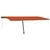 Produktbild 3 för Fristående markis manuellt infällbar 600x300 cm orange/brun