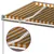 Produktbild 6 för Automatisk markis med vindsensor & LED 600x300 cm gul/vit