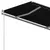 Produktbild 6 för Fristående markis manuellt infällbar 450x350 cm antracit