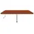 Produktbild 4 för Fristående markis manuellt infällbar 500x350 cm orange/brun
