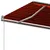 Produktbild 7 för Fristående markis manuellt infällbar 500x350 cm orange/brun