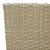 Produktbild 6 för Matgrupp för trädgården 5 delar beige