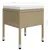 Produktbild 11 för Matgrupp för trädgården 5 delar beige
