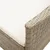 Produktbild 12 för Matgrupp för trädgården 5 delar beige