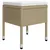 Produktbild 5 för Matgrupp för trädgården 5 delar beige