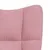 Produktbild 8 för Vilstol med fotpall rosa sammet