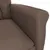 Produktbild 6 för Reclinerfåtölj brun konstläder