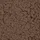 Ergonomisk hundmadrass 60x42 cm linnelook fleece brun