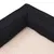 Produktbild 6 för Ergonomisk hundmadrass 75x53 cm linnelook fleece svart