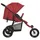 Barnvagn röd stål