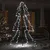 Produktbild 3 för Ljuskon för julgran 200 LED inne/ute 98x150 cm