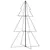 Produktbild 5 för Ljuskon för julgran 200 LED inne/ute 98x150 cm