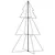 Produktbild 5 för Julgranskon 200 LED inne/ute 98x150 cm